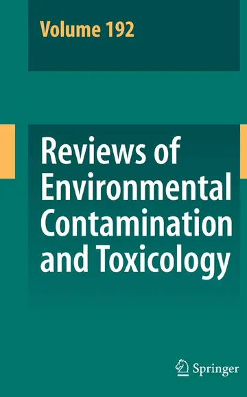 Cover of Reviews of Environmental Contamination and Toxicology 192
