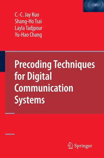 Cover of Precoding Techniques for Digital Communication Systems