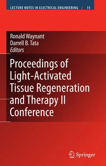 Cover of Proceedings of Light-Activated Tissue Regeneration and Therapy Conference