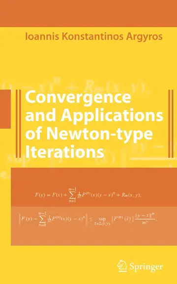 Cover of Convergence and Applications of Newton-Type Iterations