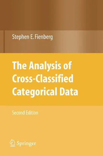 Cover of The Analysis of Cross-Classified Categorical Data