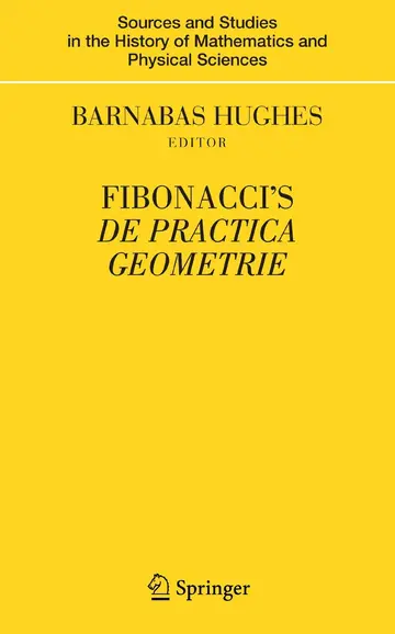Cover of Fibonacci's De Practica Geometrie