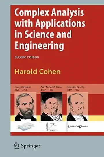 Cover of Complex Analysis with Applications in Science and Engineering
