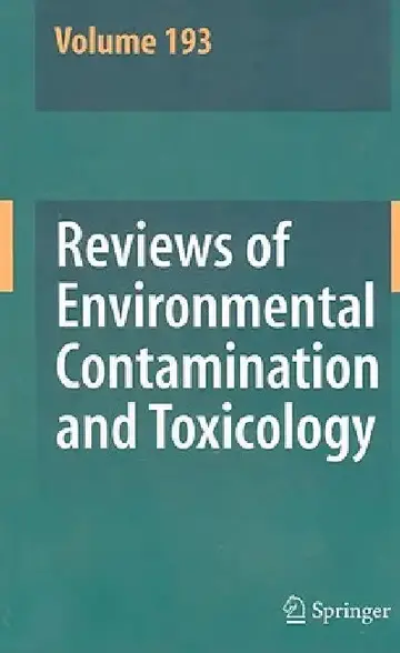 Cover of Reviews of Environmental Contamination and Toxicology 193
