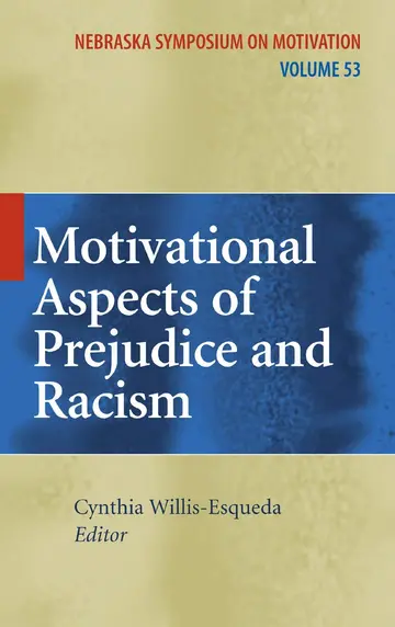 Cover of Motivational Aspects of Prejudice and Racism