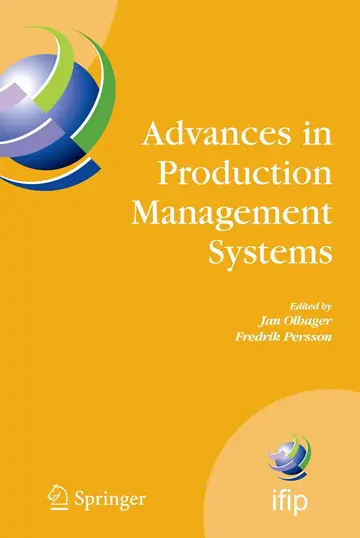Cover of Advances in Production Management Systems