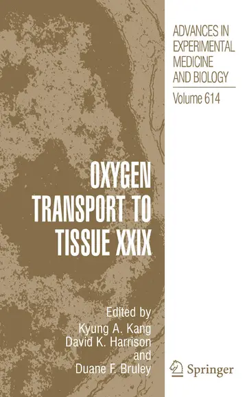 Cover of Oxygen Transport to Tissue XXIX