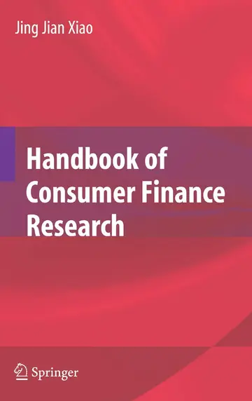 Cover of Handbook of Consumer Finance Research