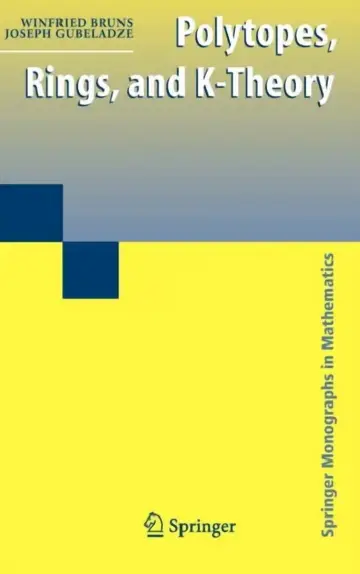 Cover of Polytopes, Rings, and K-Theory