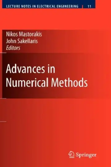 Cover of Advances in Numerical Methods