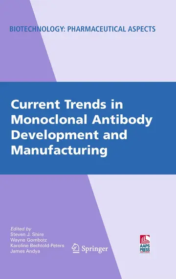 Cover of Current Trends in Monoclonal Antibody Development and Manufacturing