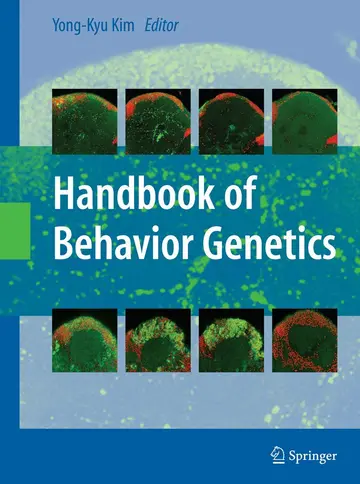 Cover of Handbook of Behavior Genetics