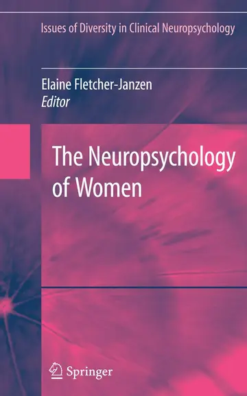 Cover of The Neuropsychology of Women