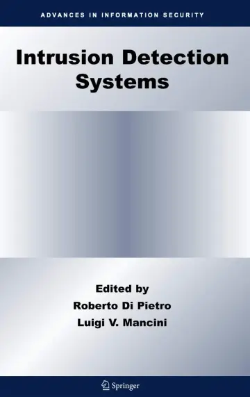 Cover of Intrusion Detection Systems