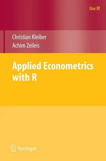 Cover of Applied Econometrics with R (pb 2008)