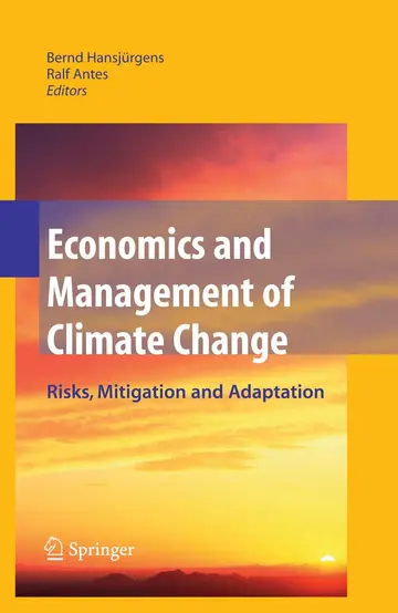 Cover of Economics and Management of Climate Change