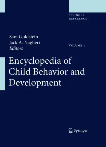 Cover of Encyclopedia of Child Behavior and Development