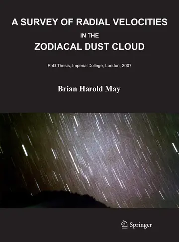 Cover of A Survey of Radial Velocities in the Zodiacal Dust Cloud