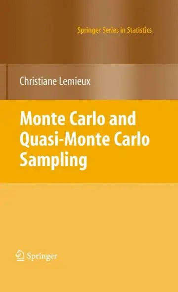 Cover of Monte Carlo and Quasi-Monte Carlo Sampling