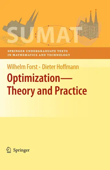 Cover of Optimization