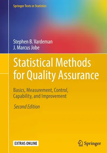 Cover of Statistical Methods for Quality Assurance