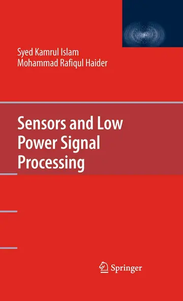 Cover of Sensors and Low Power Signal Processing