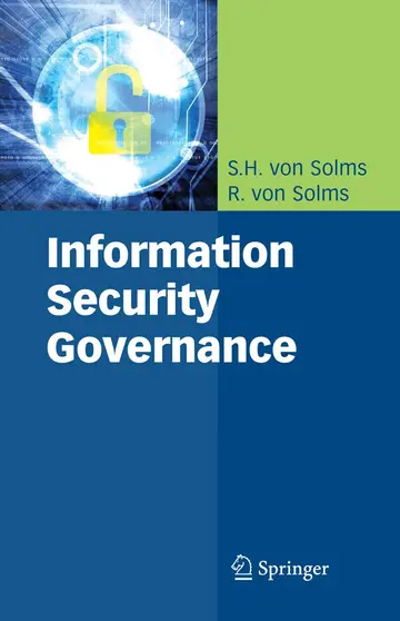 Cover of Information Security Governance