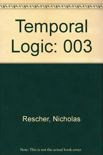 Cover of Temporal Logic