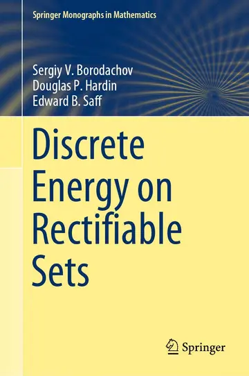Cover of Discrete Energy on Rectifiable Sets