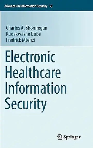 Cover of Electronic Healthcare Information Security