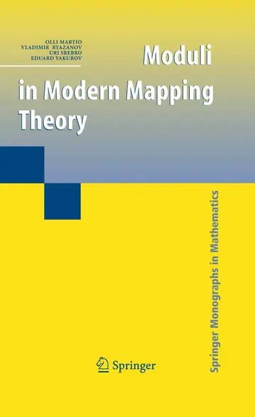 Cover of Moduli in Modern Mapping Theory