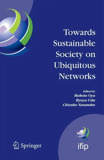 Cover of Towards Sustainable Society on Ubiquitous Networks