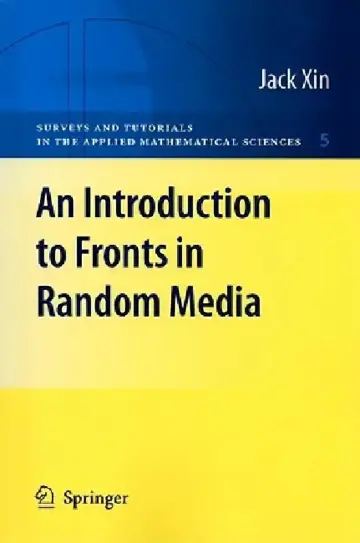 Cover of An Introduction to Fronts in Random Media
