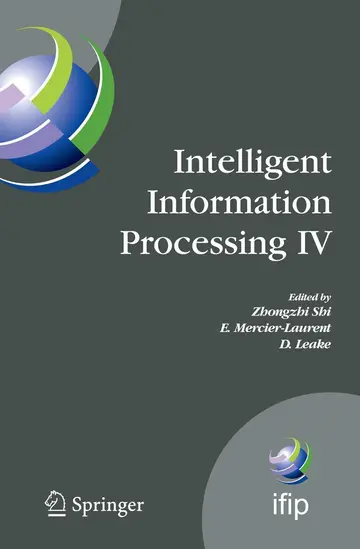 Cover of Intelligent Information Processing IV