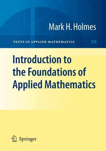 Cover of Introduction to the Foundations of Applied Mathematics