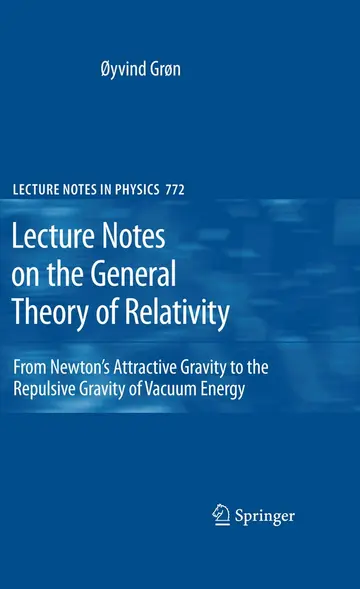 Cover of Lecture Notes on the General Theory of Relativity
