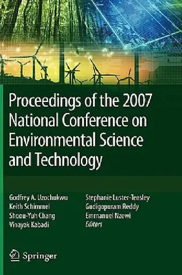 Cover of Proceedings of the 2007 National Conference on Environmental Science and Technology