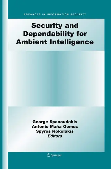 Cover of Security and Dependability for Ambient Intelligence
