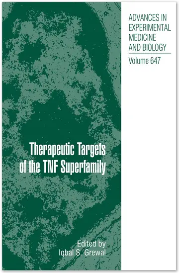 Cover of Therapeutic Targets of the Tnf Superfamily