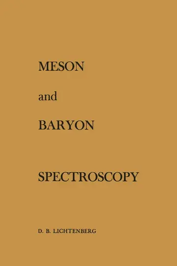Cover of Meson and Baryon Spectroscopy