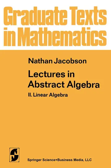 Cover of Lectures in Abstract Algebra
