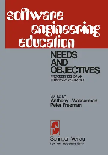 Cover of Software Engineering Education