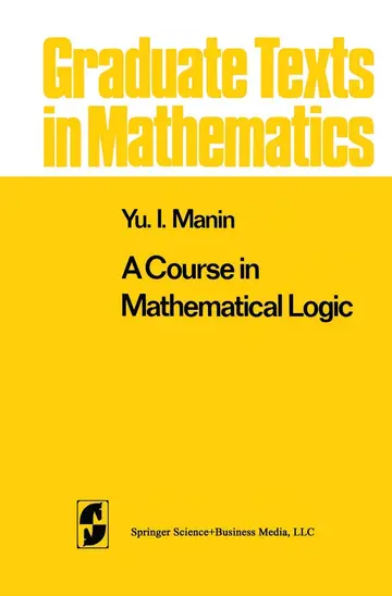 Cover of A Course in Mathematical Logic