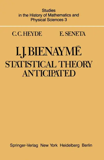 Cover of I. J. Bienaymé