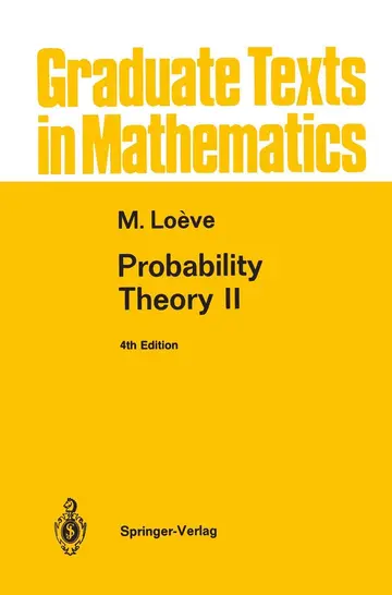 Cover of Probability Theory II