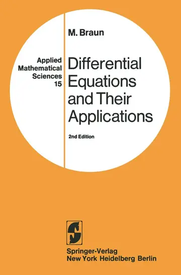 Cover of Differential Equations and Their Applications