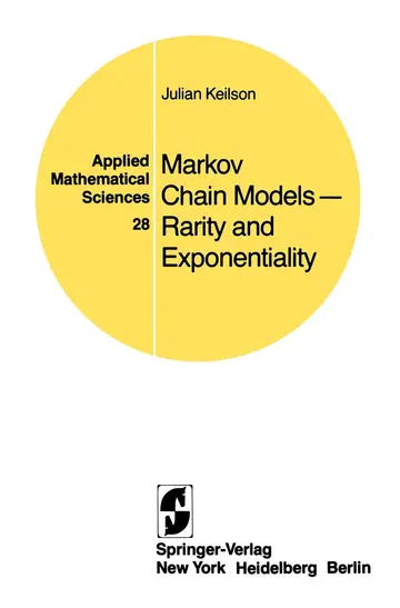 Cover of Markov Chain Models -- Rarity and Exponentiality