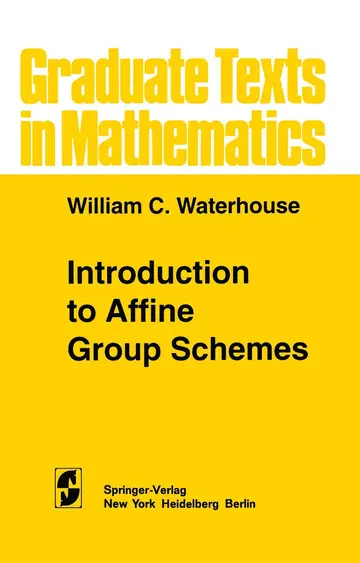 Cover of Introduction to Affine Group Schemes