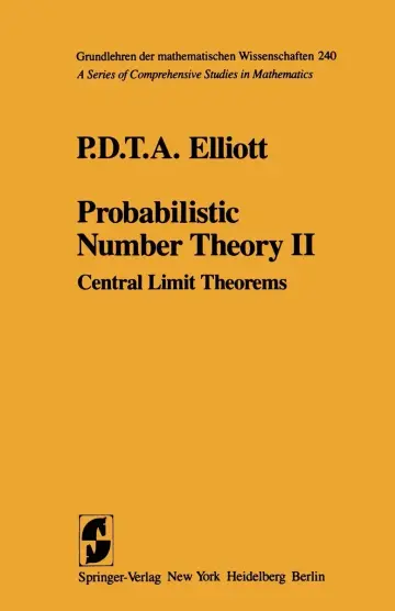 Cover of Probabilistic Number Theory Two