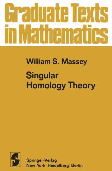 Cover of Singular Homology Theory